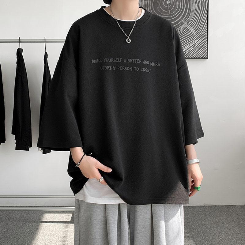 素材：ポリエステル■商品説明普段着、肌着、パジャマや作業着、作業服、仕事やビジネスインナーにもおすすめ七分丈Tシャツ。シンプルなデザインで、適度なカジュアル感を作り出し、こなれた雰囲気を演出してくれま
